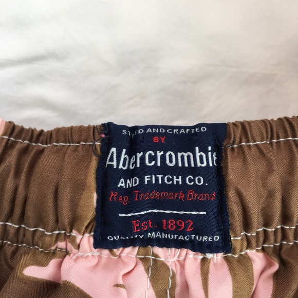 Abercrombie & Fitch Floral Tugger Board Shorts, L - Picture 6 of 8